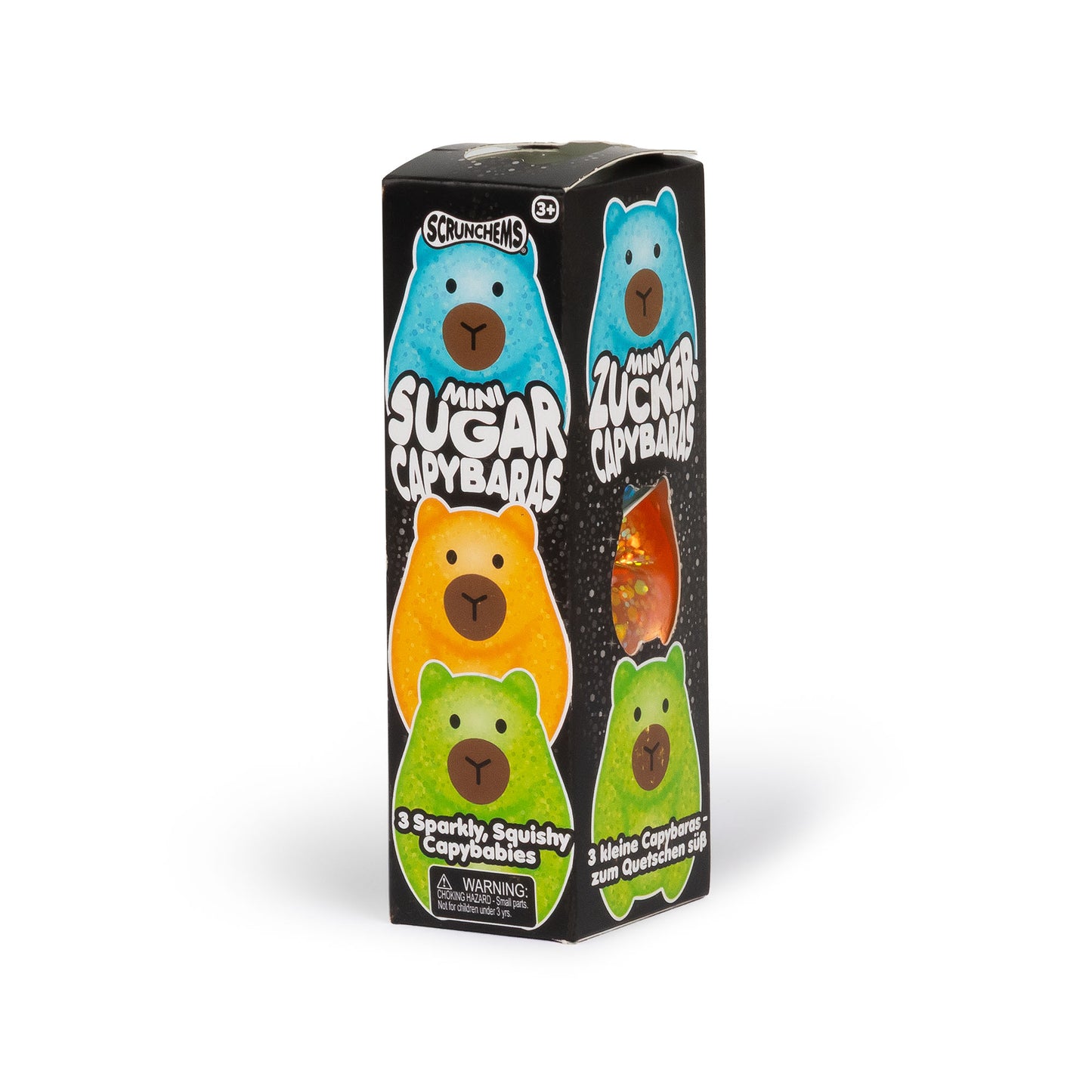 Scrunchems Mini Sugar Capybaras Fidget Toys (3 Pack)