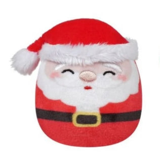 Nick the Santa Claus Micromallow by Original Squishmallows Mini 2.5 Inch Plush Soft Toy (x1 Supplied)