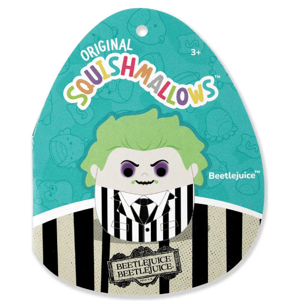 Squishmallows Beetlejuice 8 Inch Plush Soft Toy