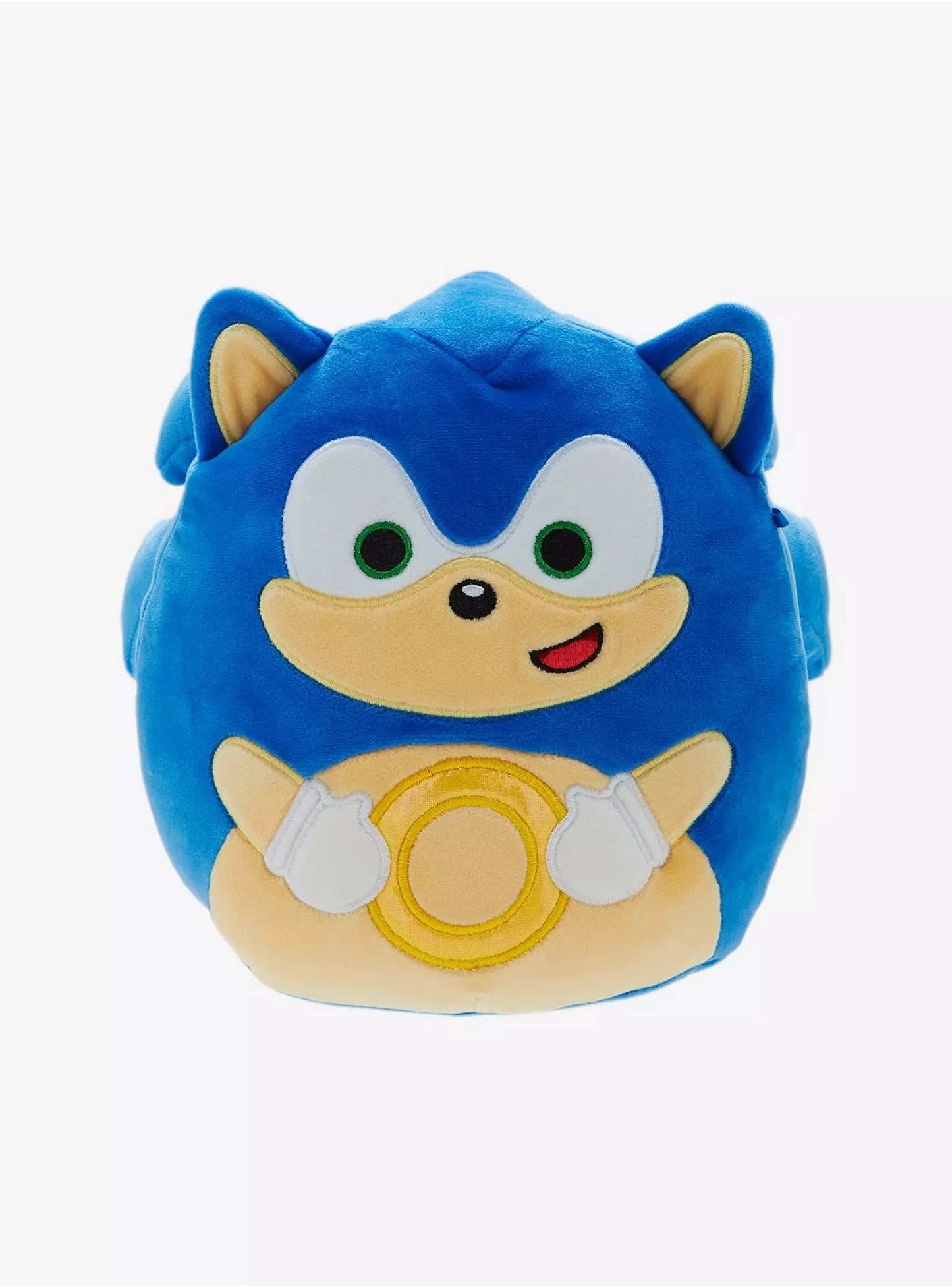 Squishmallow SEGA Sonic The Hedgehog with Gold Ring 8 Inch Plush Soft Toy