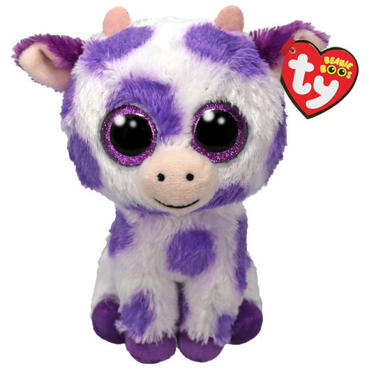 Ty Beanie Boo Ethel the Cow 6 Inch Plush Soft Toy