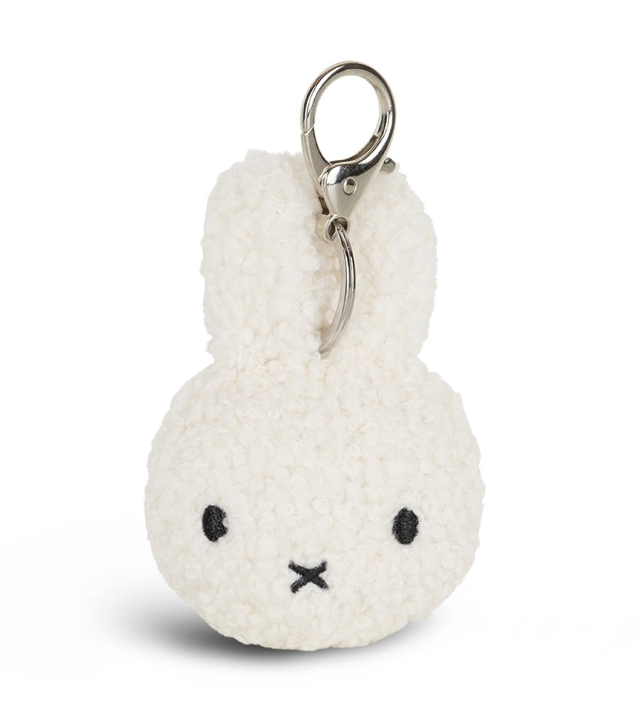 Miffy Tiny Teddy Keyring Cream 10cm - 100% Recycled