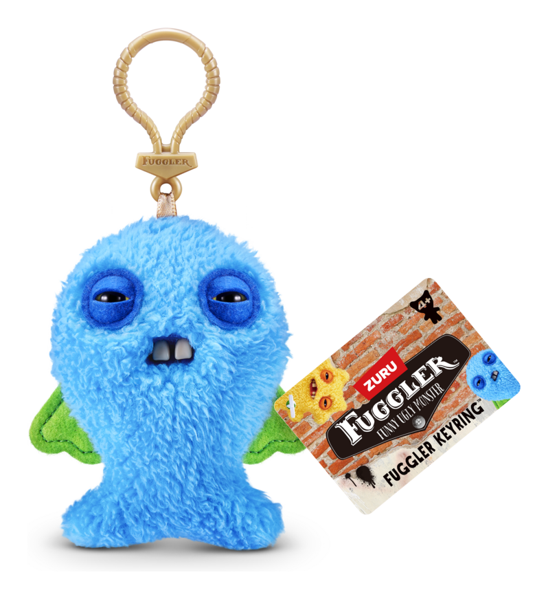 Fuggler Keyring Bag Charm Cod Father Funny Ugly Monster Plush Soft Toy (Approx 5 Inch)