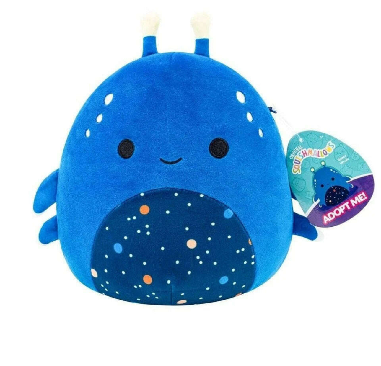 Squishmallows Adopt Me Space Whale 8 Inch Plush Soft Toy