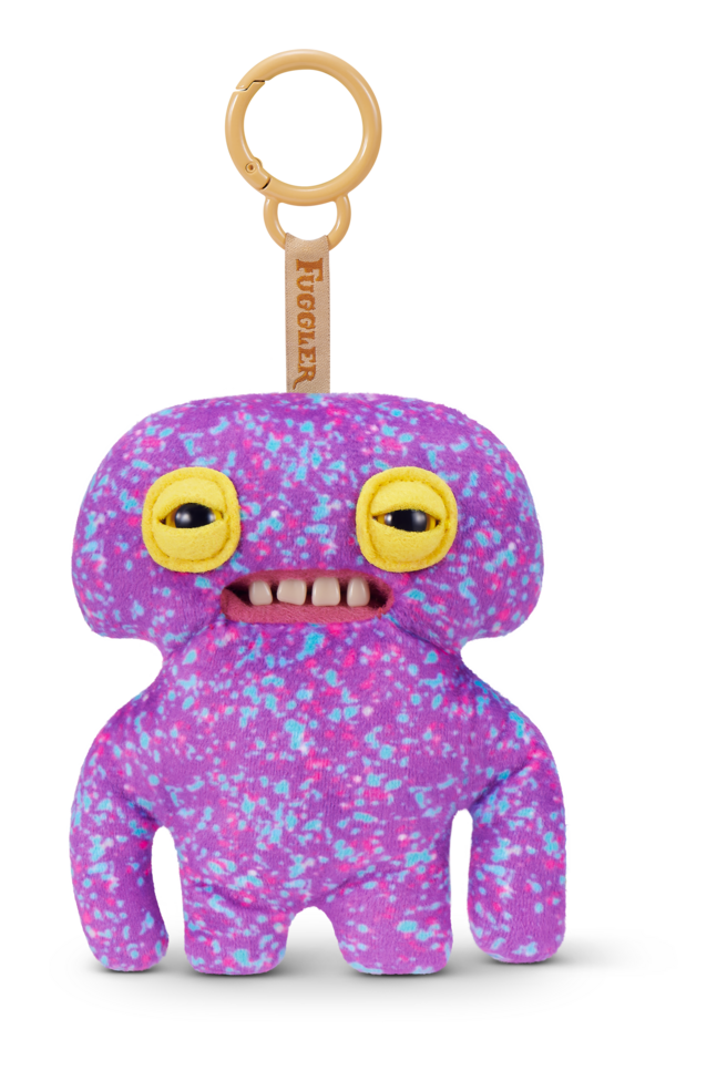 Fuggler Squidge Keyring Bag Charm Funny Ugly Monster Plush Soft Toy Approx 5 Inch Series 6 (x1 Supplied)