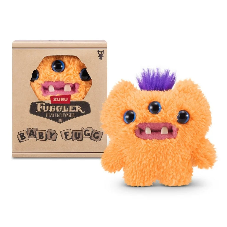 Fuggler Baby Fugg Reek-O Funny Ugly Monster Plush Soft Toy (Approx 3.5 Inch)