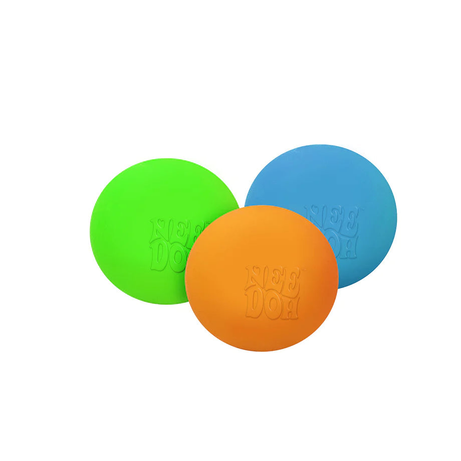 Teenie Needoh Stress Balls Fidget Toys (Colours Selected at Random - Pack of 3)