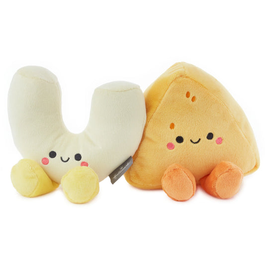 Hallmark Better Together Mac & Cheese Magnetic Plush Soft Toy Pair