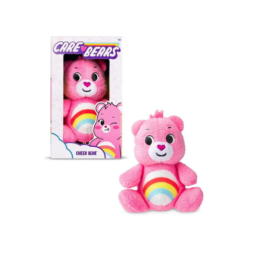 Care Bears Cheer Bear Micro 3 Inch Plush Soft Toy (Boxed)