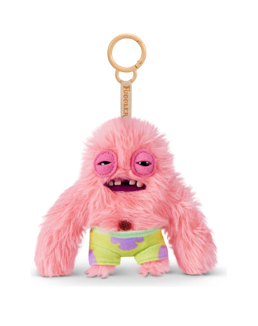 Fuggler X SpongeBob Patrick Plush Keyring Bag Charm Funny Ugly Monster Approx 5 Inch(x1 Supplied)