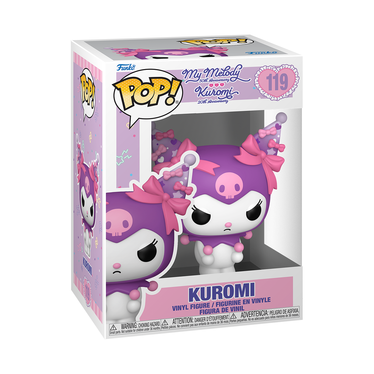 Funko Pop! Vinyl Kuromi 20th Anniversary: Pop! Vinyl Figure: Kuromi 119