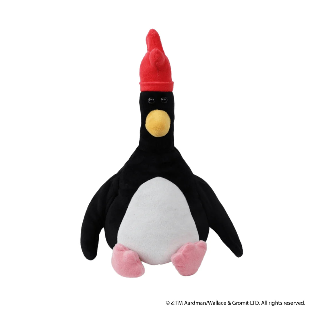 Warmies Wallace and Gromit - Feathers McGraw Cosy Weighted Plush to Ease Anxiety & Promote Calm