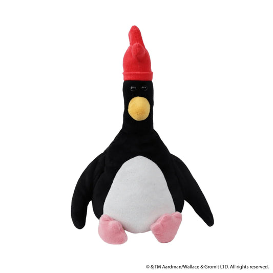 Warmies Wallace and Gromit - Feathers McGraw Cosy Weighted Plush to Ease Anxiety & Promote Calm