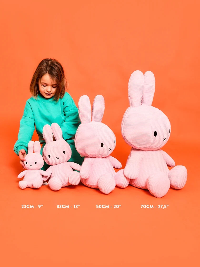 Miffy Corduroy Fresh Mint 23cm Plush Soft Toy