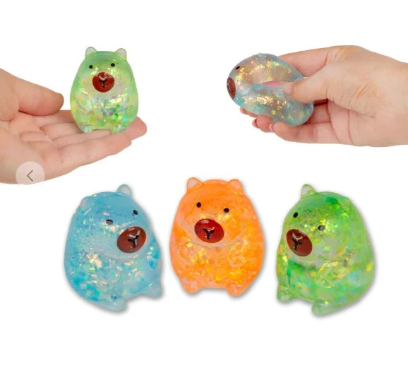 Scrunchems Mini Sugar Capybaras Fidget Toys (3 Pack)