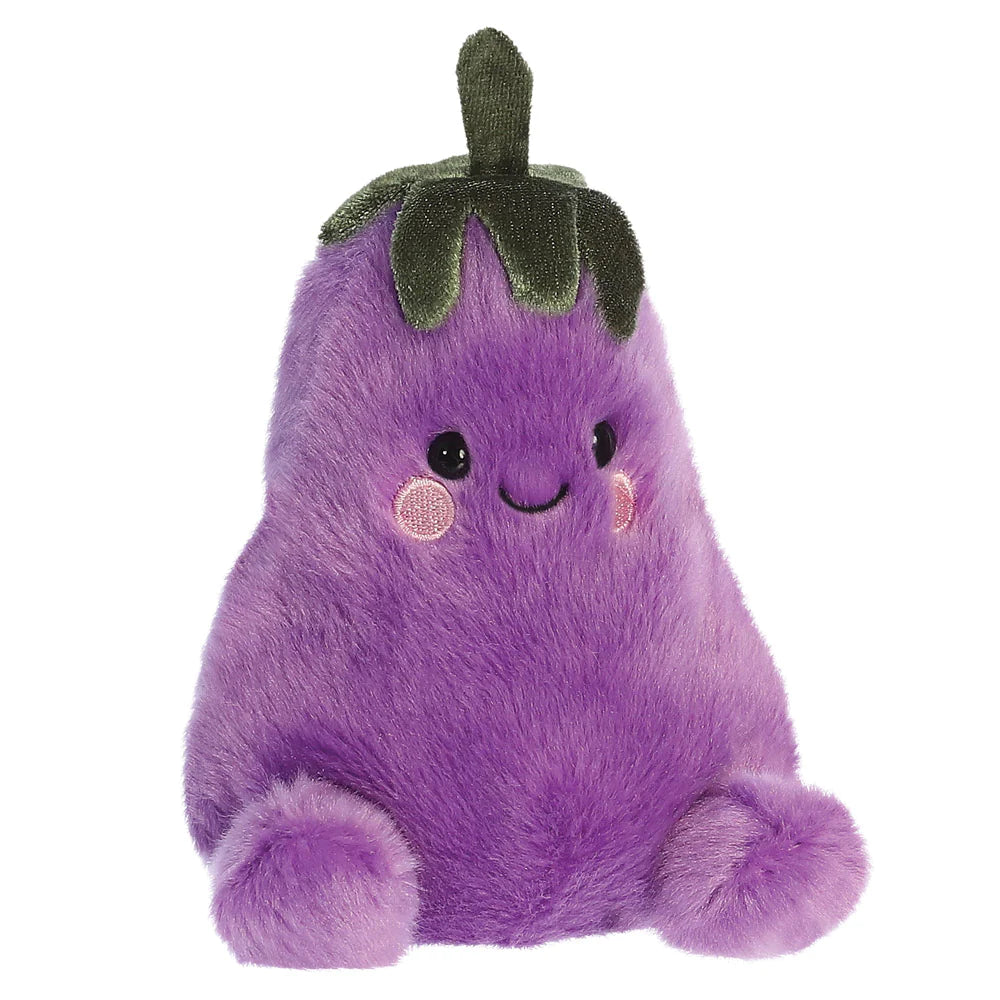 Palm Pals Aubrey Eggplant 5 Inch Plush Soft Toy