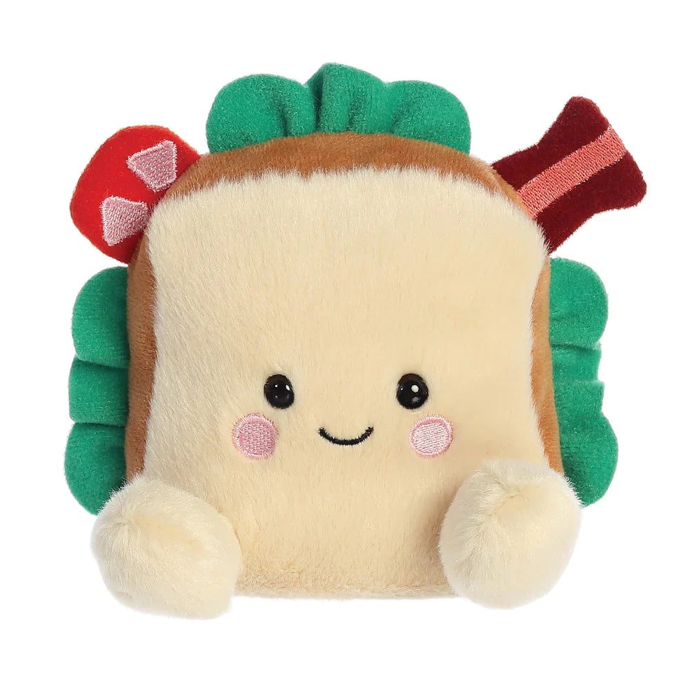 Palm Pals Tomas the BLT Sandwich 5 Inch Plush Soft Toy