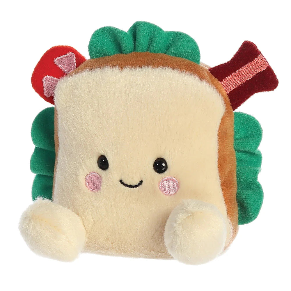 Palm Pals Tomas the BLT Sandwich 5 Inch Plush Soft Toy