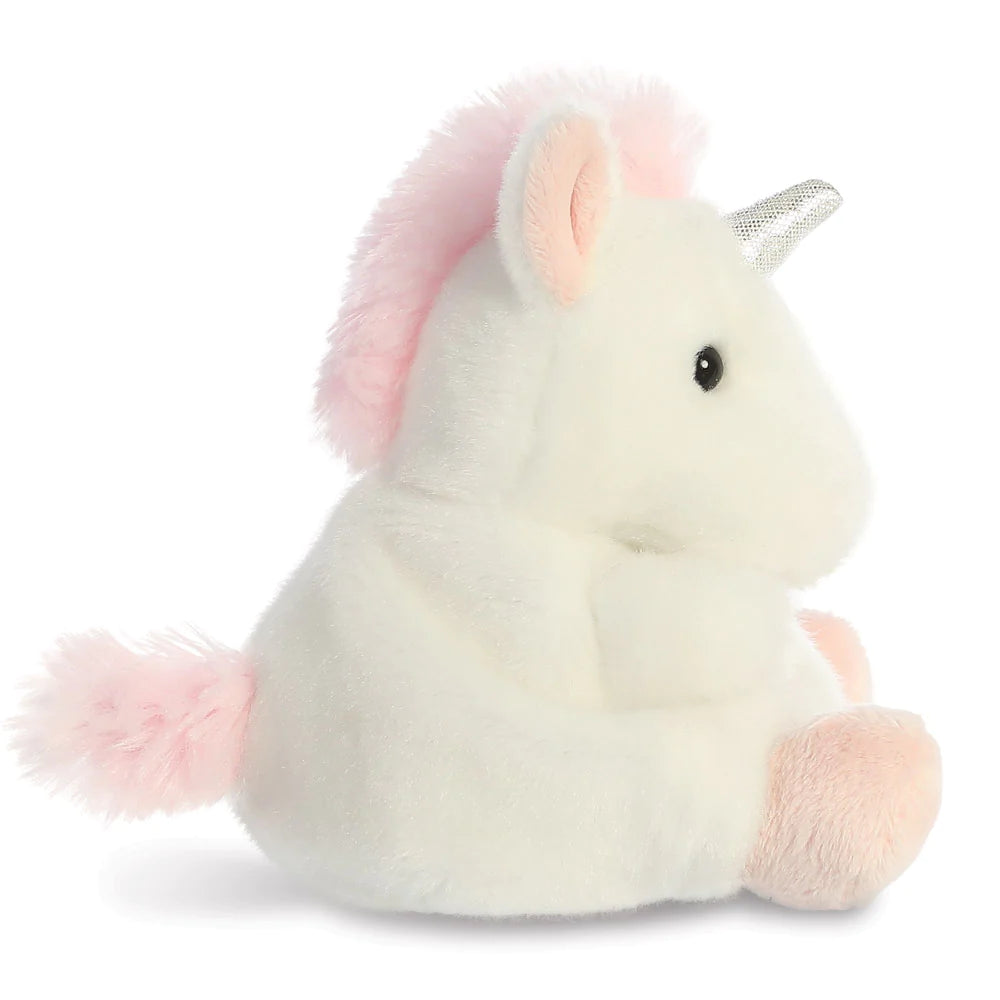 Palm Pals Sassy Unicorn 5 Inch Plush Soft Toy