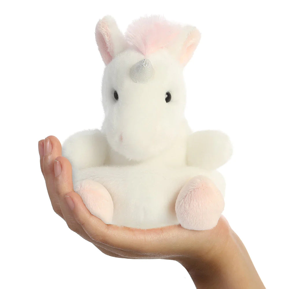 Palm Pals Sassy Unicorn 5 Inch Plush Soft Toy