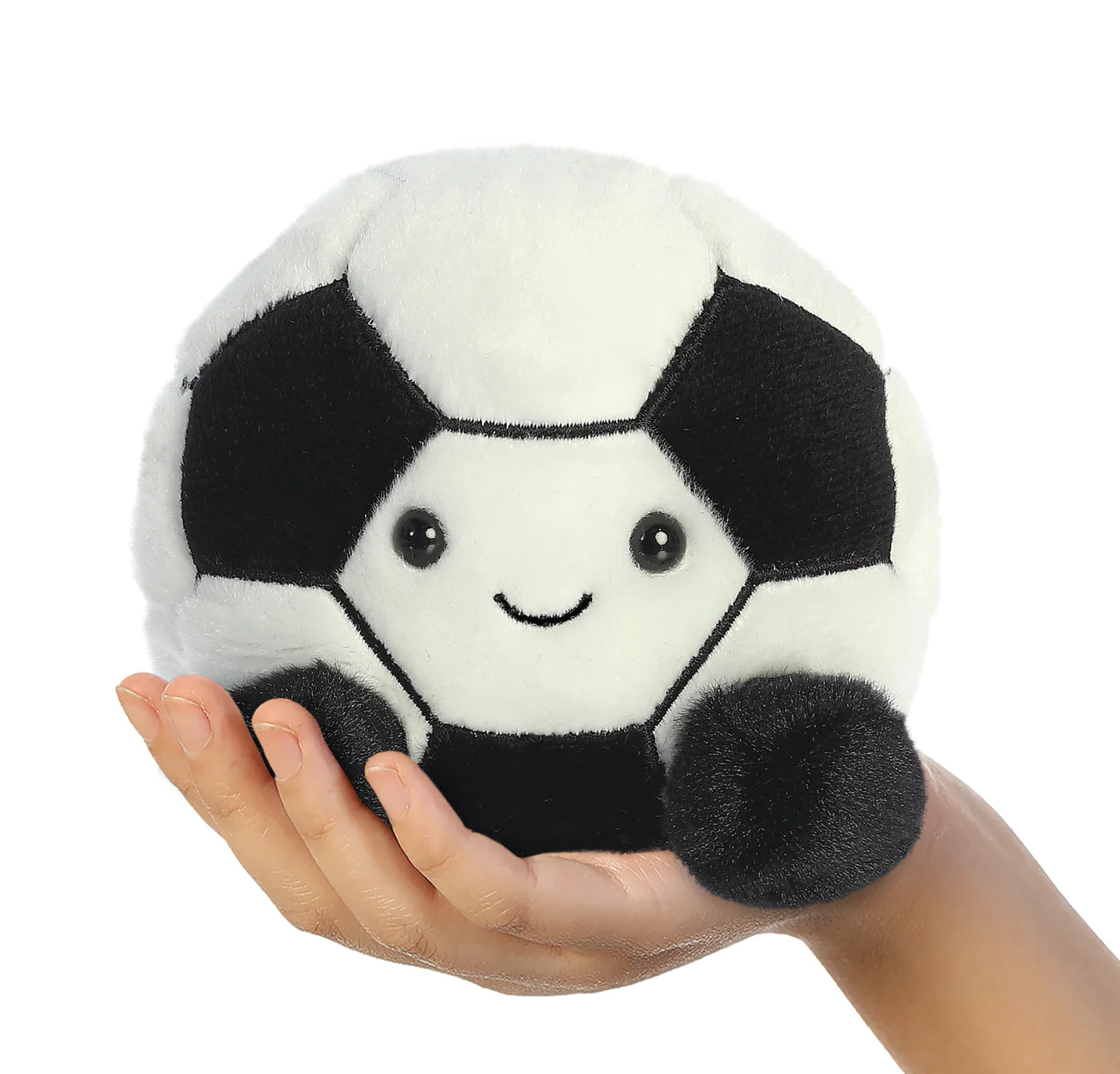 Palm Pals Striker Football 5 Inch Plush Soft Toy