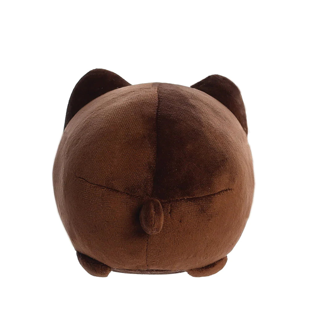 Tasty Peach Kona Coffee Meowchi Kawaii Plush Soft Toy 18cm