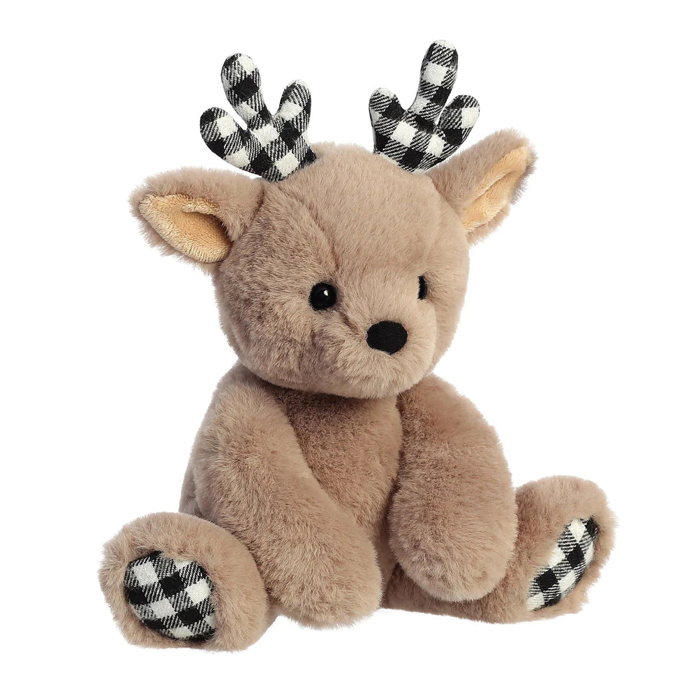 Merry Reindeer Taupe Soft Toy 24cm