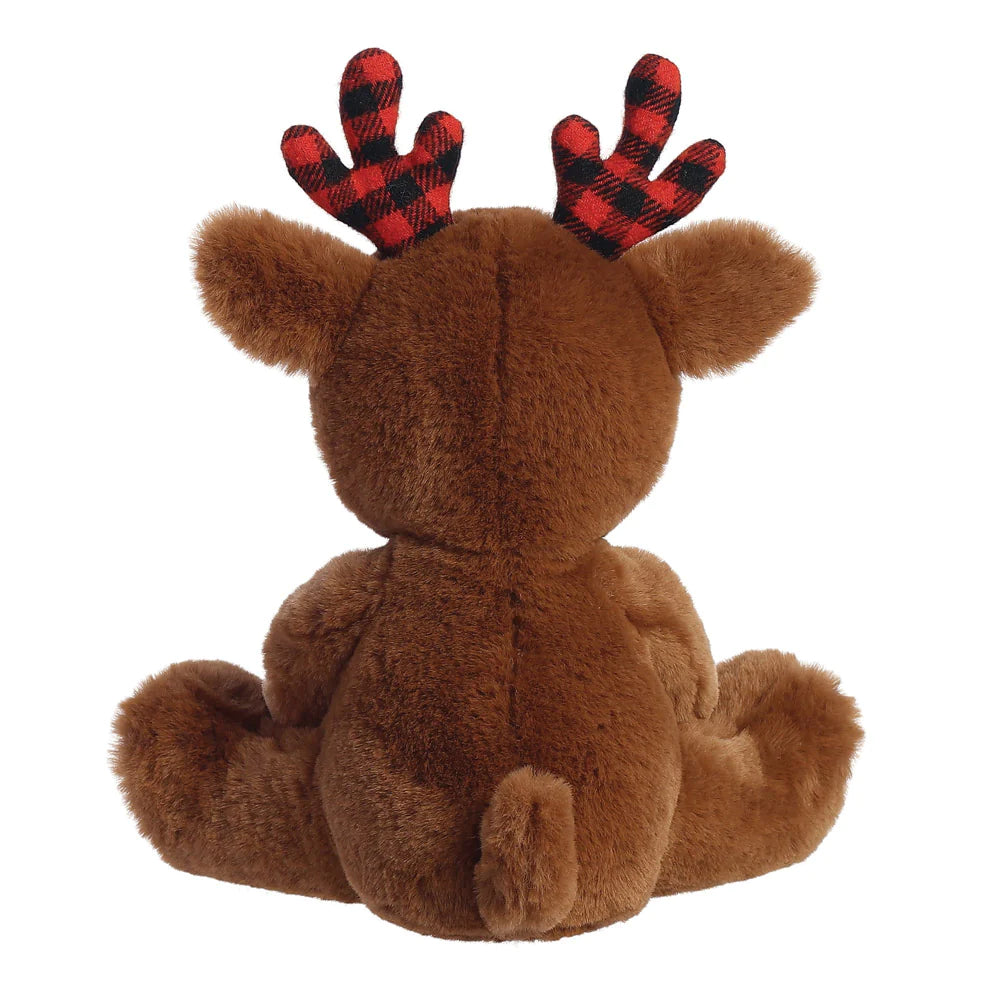 Merry Reindeer Brown Soft Toy 24cm