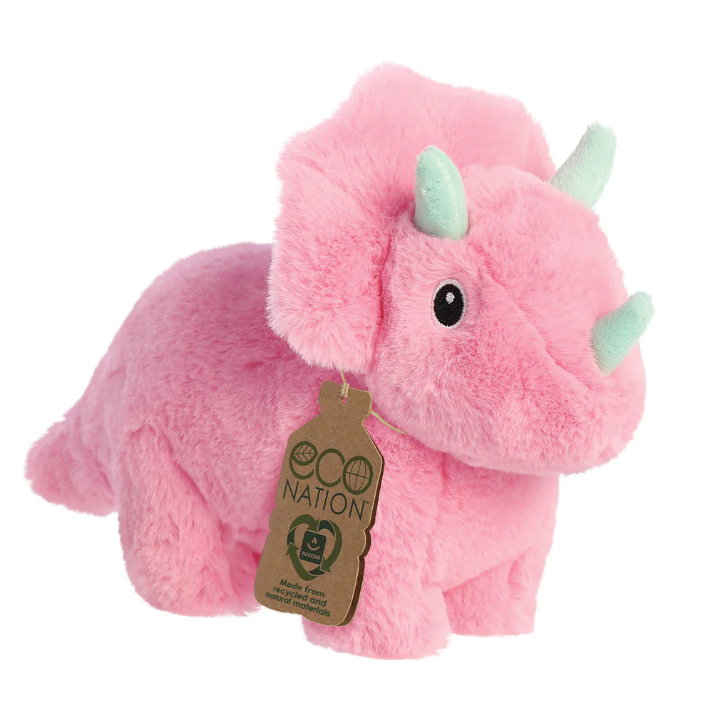 Eco Nation Trix Triceratops Soft Toy 20cm