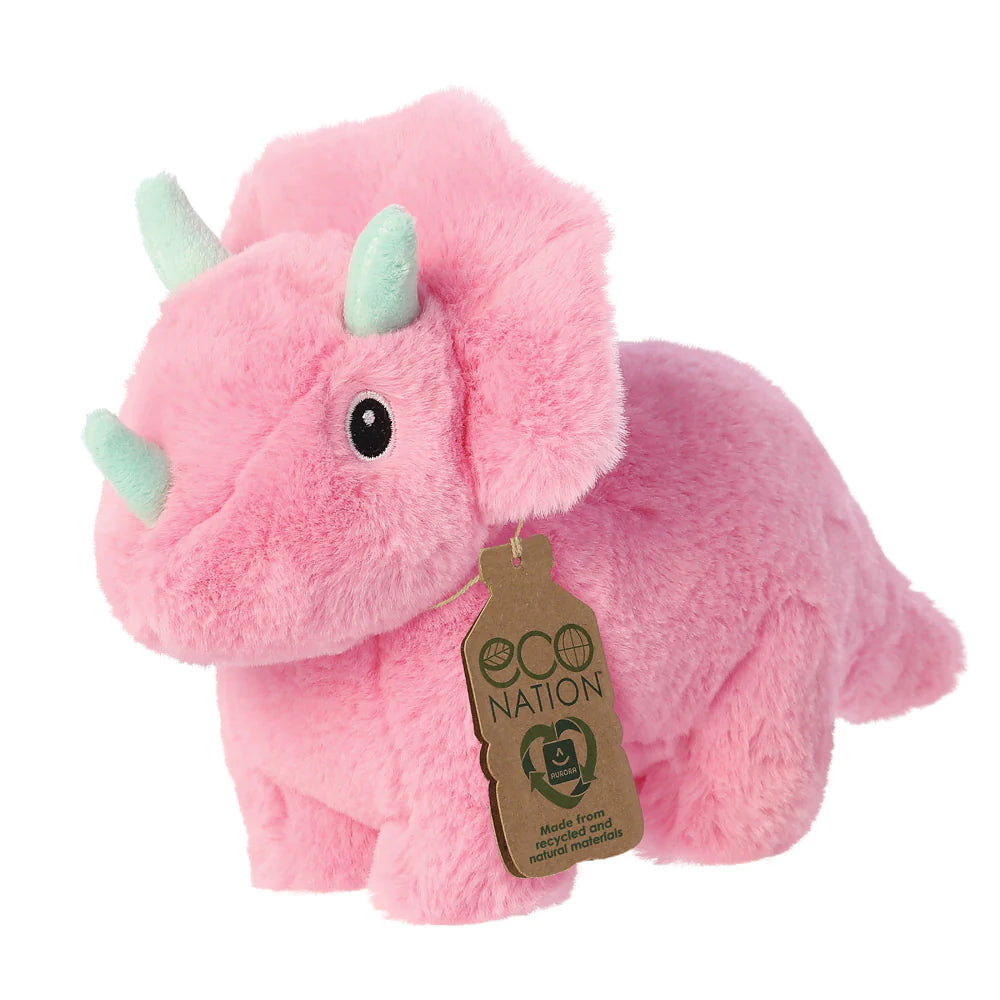 Eco Nation Trix Triceratops Soft Toy 20cm