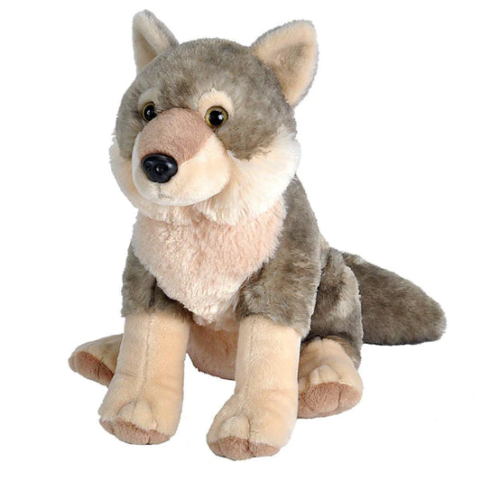 Wild Republic Cuddlekins Wolf 12 Inch Soft Plush Toy
