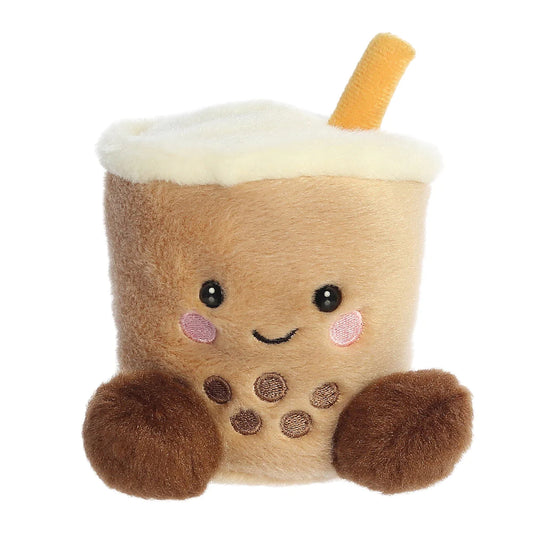 Palm Pals Milky Tea Boba 5 Inch Plush Soft Toy