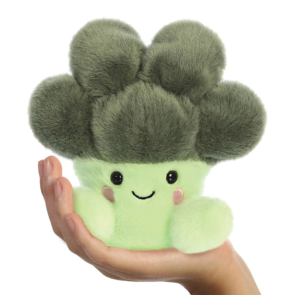 Palm Pals Luigi the Broccoli 5 Inch Plush Soft Toy