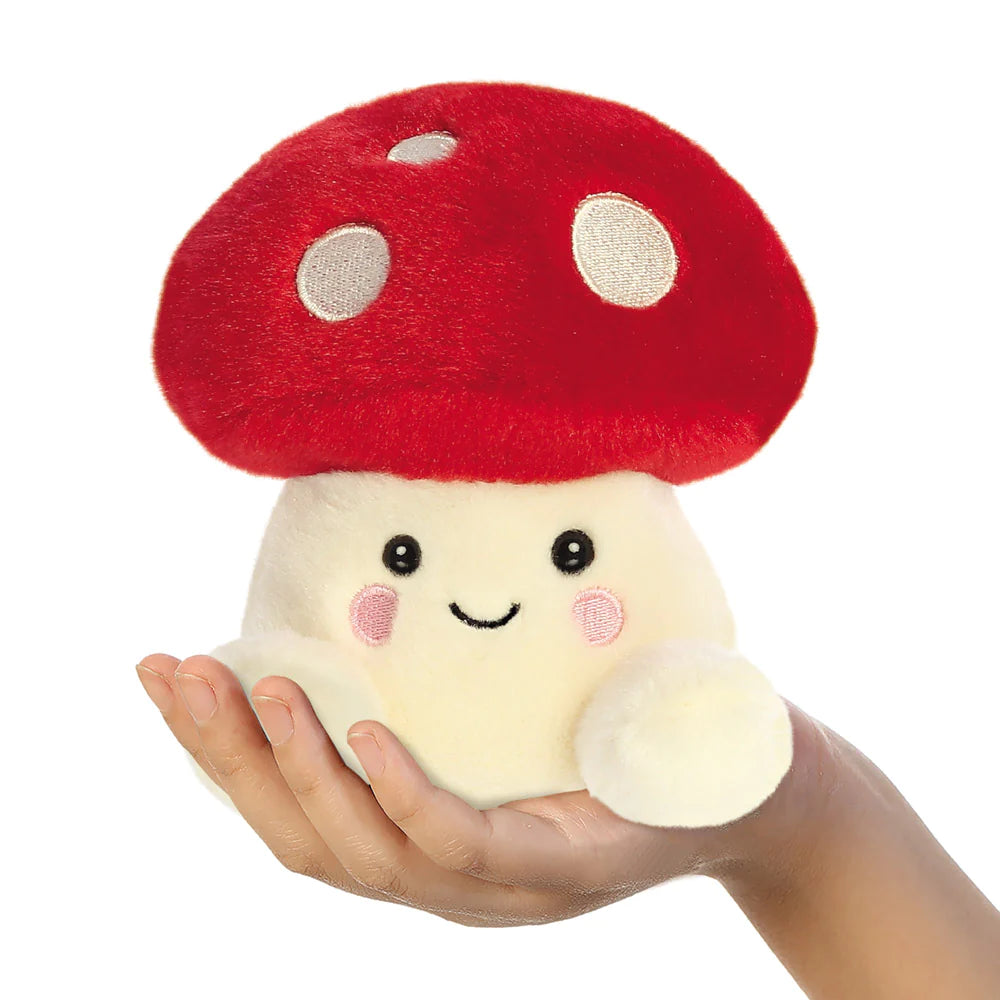 Palm Pals Amanita Mushroom 5 Inch Plush Soft Toy