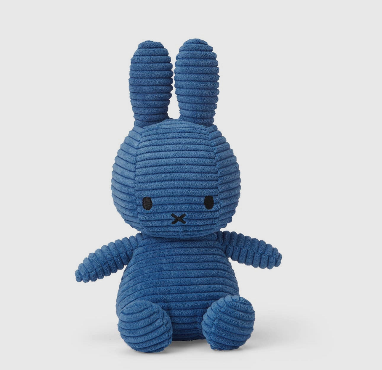 Miffy Corduroy Cobalt Blue 23cm Plush Soft Toy