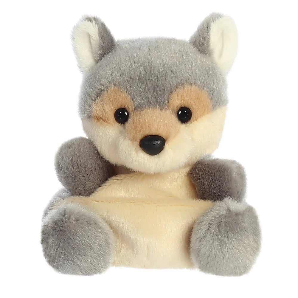 Palm Pals Lucian Wolf 5 Inch Plush Soft Toy