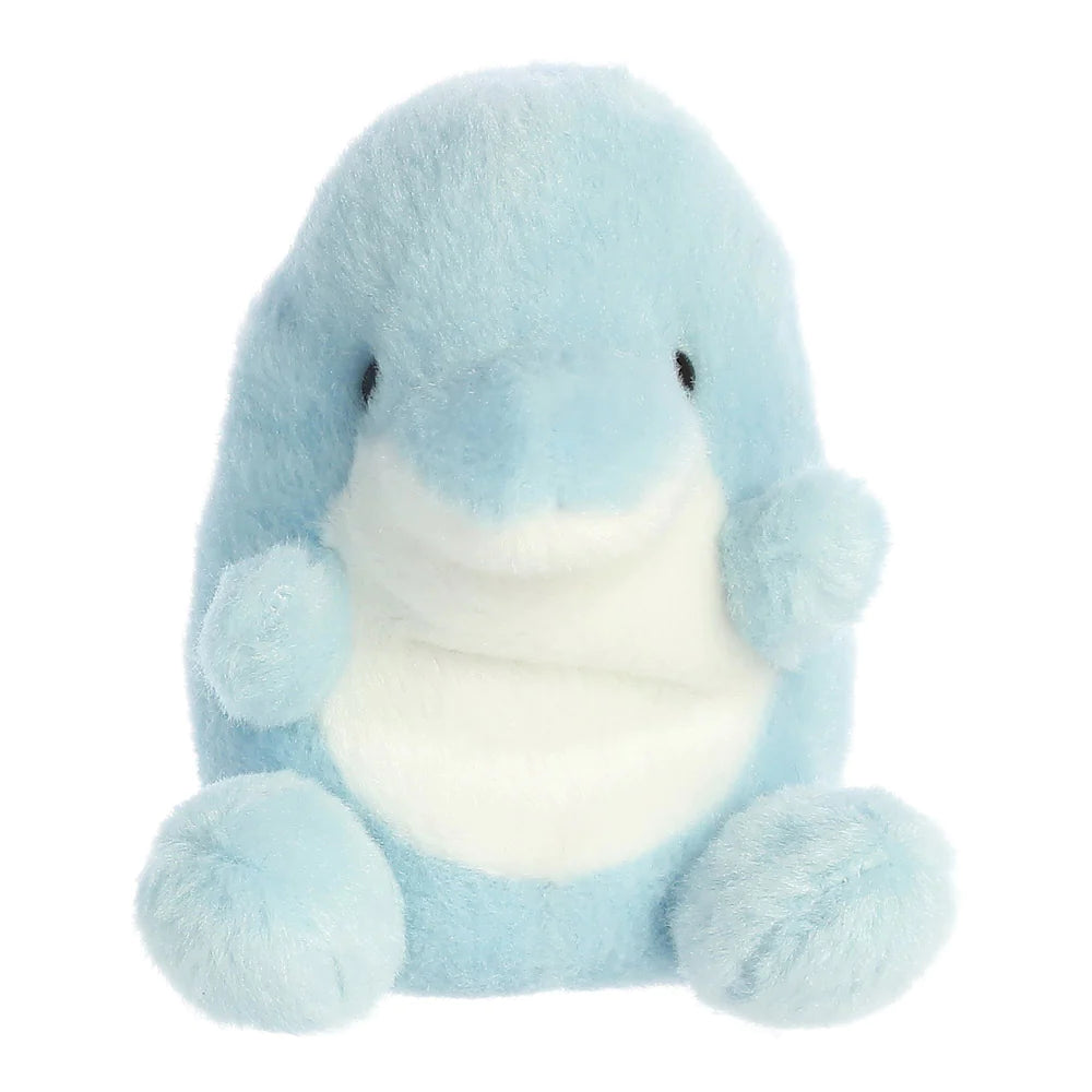 Palm Pals Clicks Dolphin Soft Toy