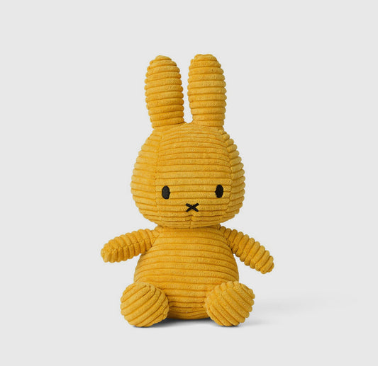 Miffy Corduroy Yellow 23cm Plush Soft Toy