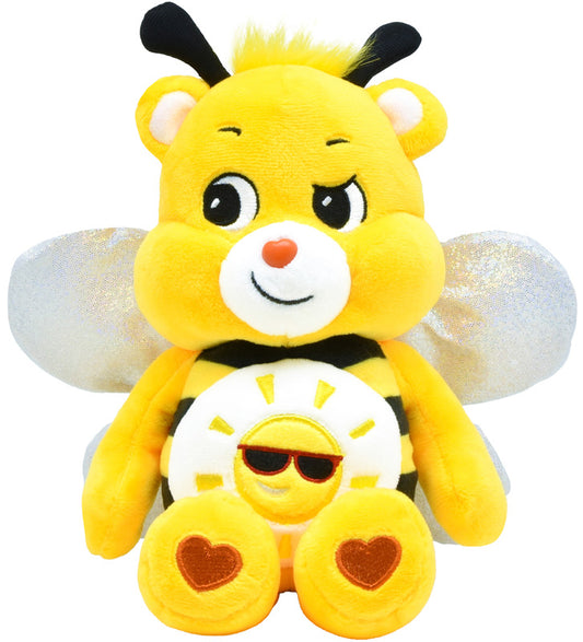Care Bears Bumble Bee Funshine Bear 9 Inch Bean Plush Soft Toy