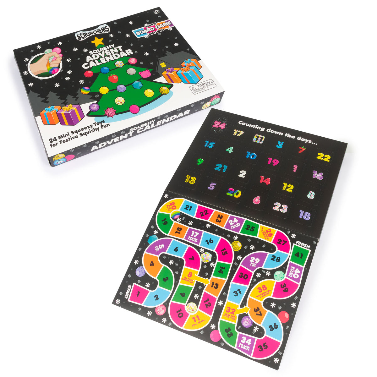 Scrunchems 2026 Advent Calendar – 24 Mini Fidget Squish Toys
