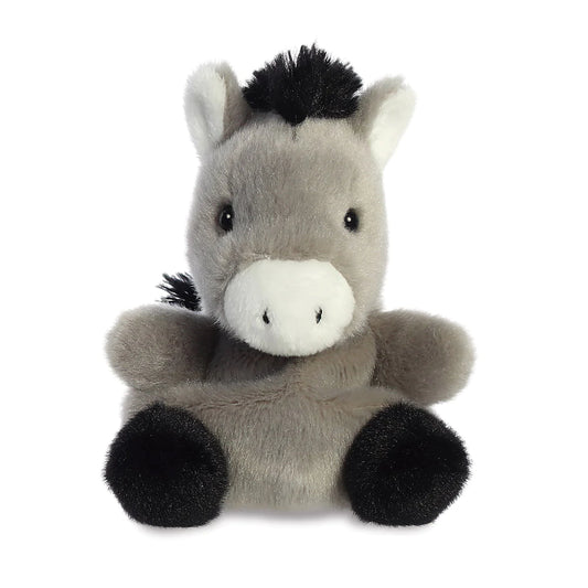 Palm Pals Eli Donkey Soft Toy 5 Inch