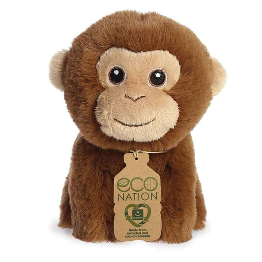 Eco Nation Mini Monkey Soft Toy 5 Inch