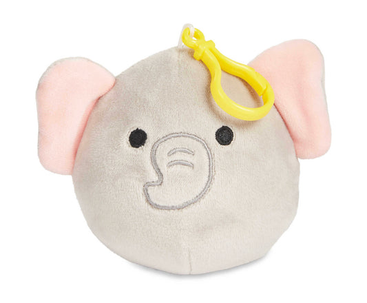 Squishmallows Mila the Elephant 3.5 Inch Plush Clip Keychain