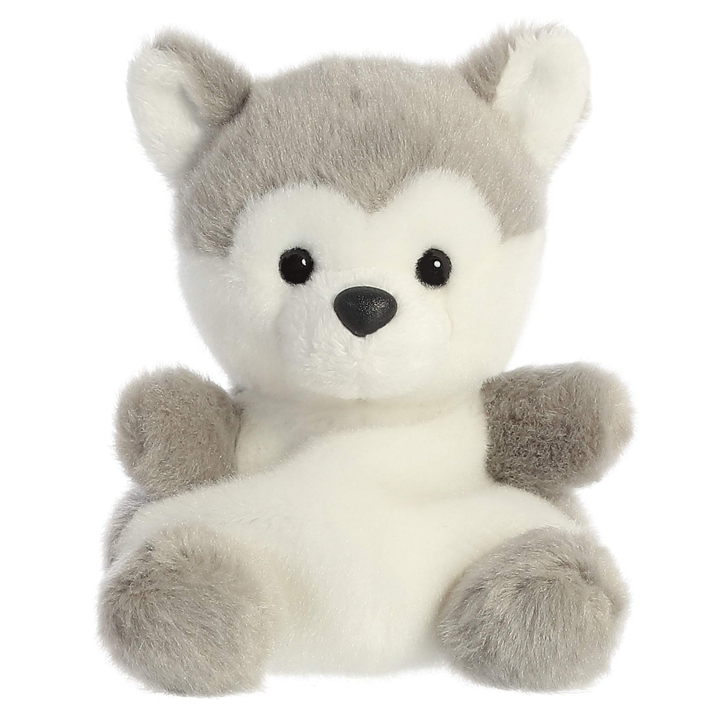 Palm Pals Busky Husky Dog Soft Toy 5 Inch