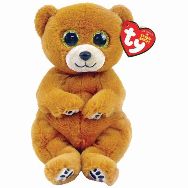 Ty Duncan Bear Beanie Bellies Plush Soft Toy 6 Inch