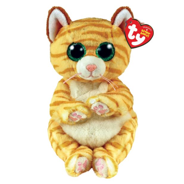 Ty Mango Cat Beanie Bellies Plush Soft Toy 6 Inch