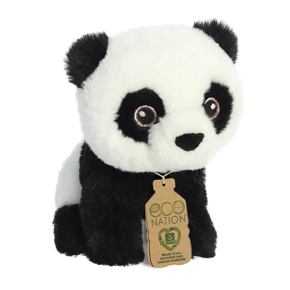 Eco Nation Mini Panda Soft Toy 5 Inch