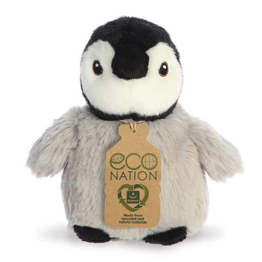 Eco Nation Mini Penguin Soft Toy 5 Inch