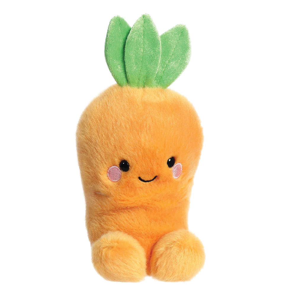 Palm Pals Cheerful Carrot Soft Toy 5 Inch