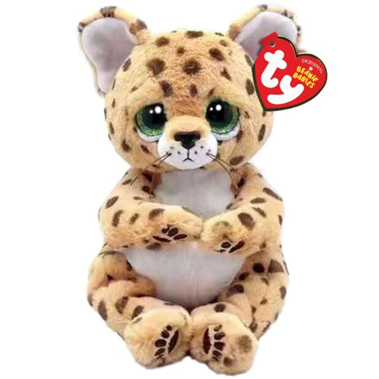 Ty Lloyd Leopard Beanie Bellies Plush Soft Toy 6 Inch